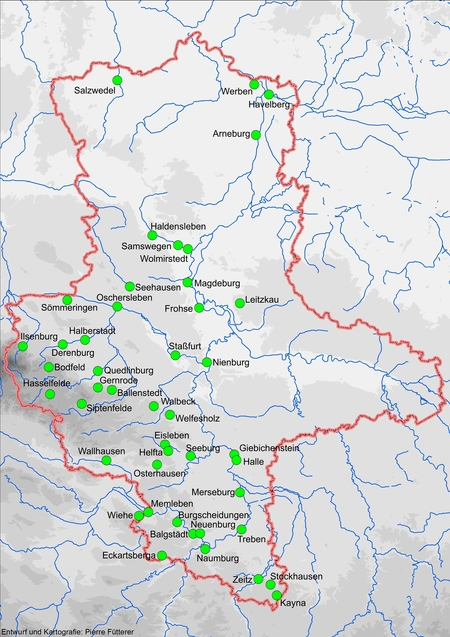 Pfalzen auf dem Gebiet Sachsen-Anhalts