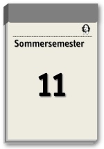 Aktivitäten des IGES im Sommersemster 2011 Kalender SoSe2011