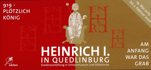 Heinrich I. in Quedlinburg